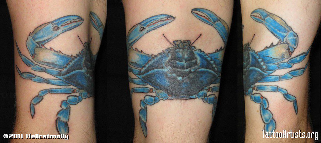 Traditional Crab Tattoo Designs - wide 8