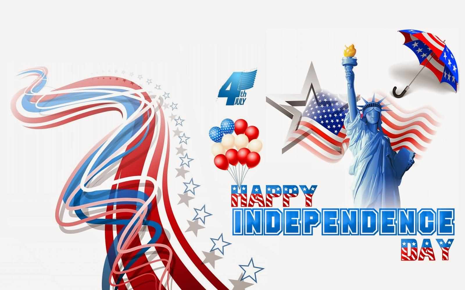 4th July Celebrations Wish You Very Happy Independence Day Wishes Message Image