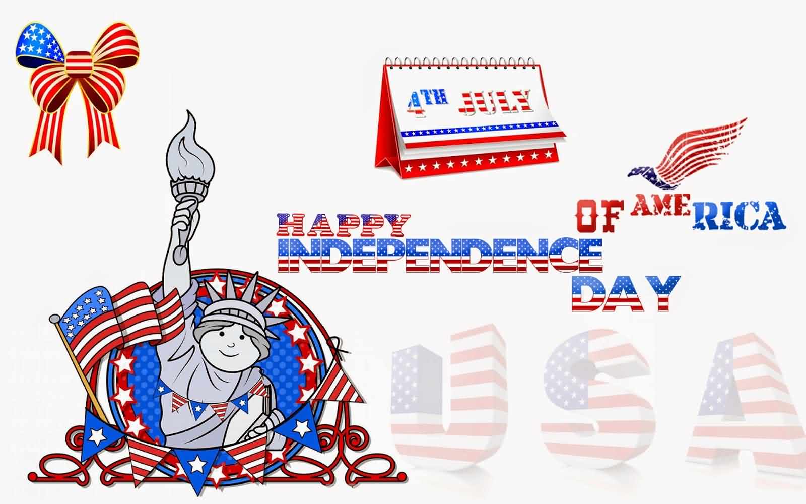 4th July Wishes Greetings Ecard Images