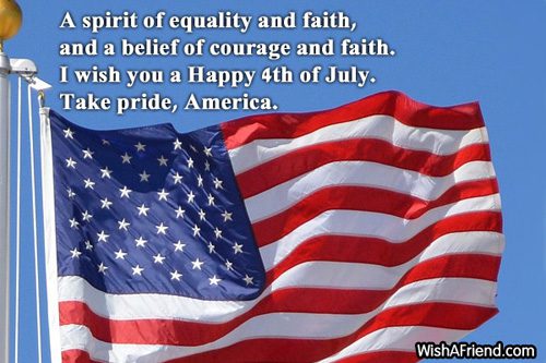 Best 4th July Happy Independence Day Greetings Quotes Image