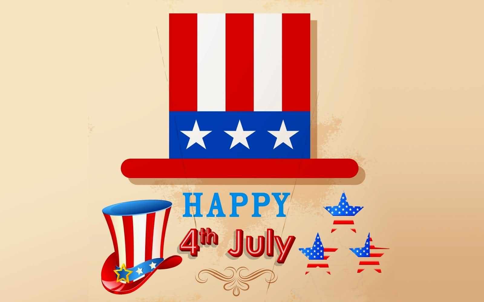 Happy 4th July Greetings Message Wishes Wallpaper