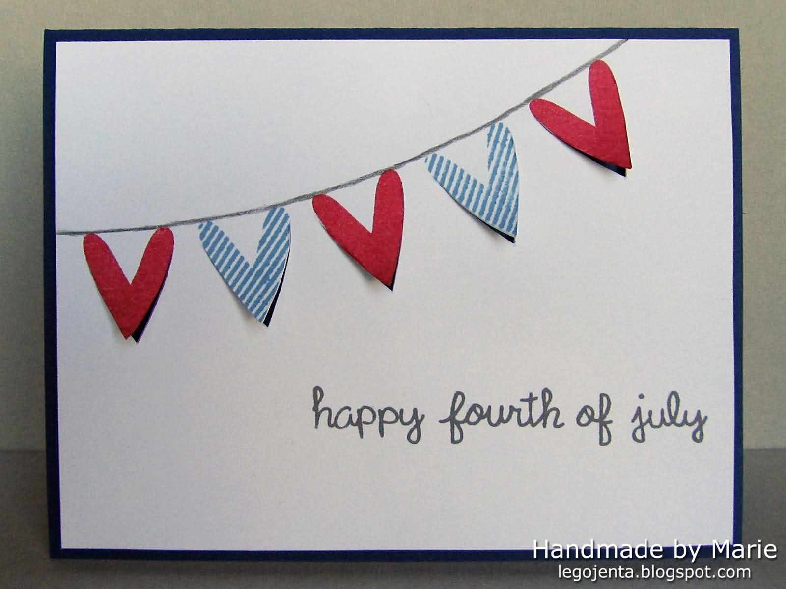 Happy 4th July Wishes Greetings Card Image