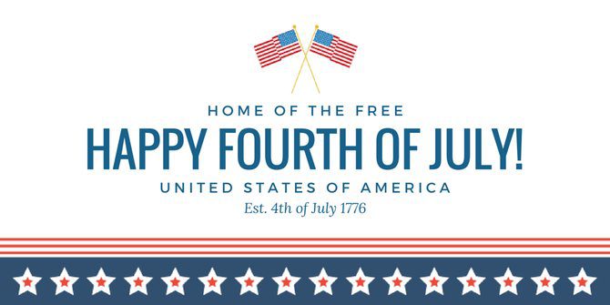Happy 4th Of July Independence Day Greeting Image