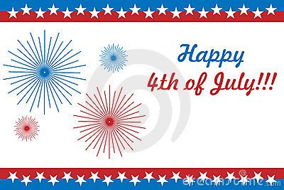 Happy 4th Of July Wishes Card Idea Image