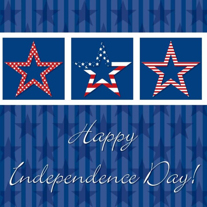 Have A Happy 4th July Greetings Card Image