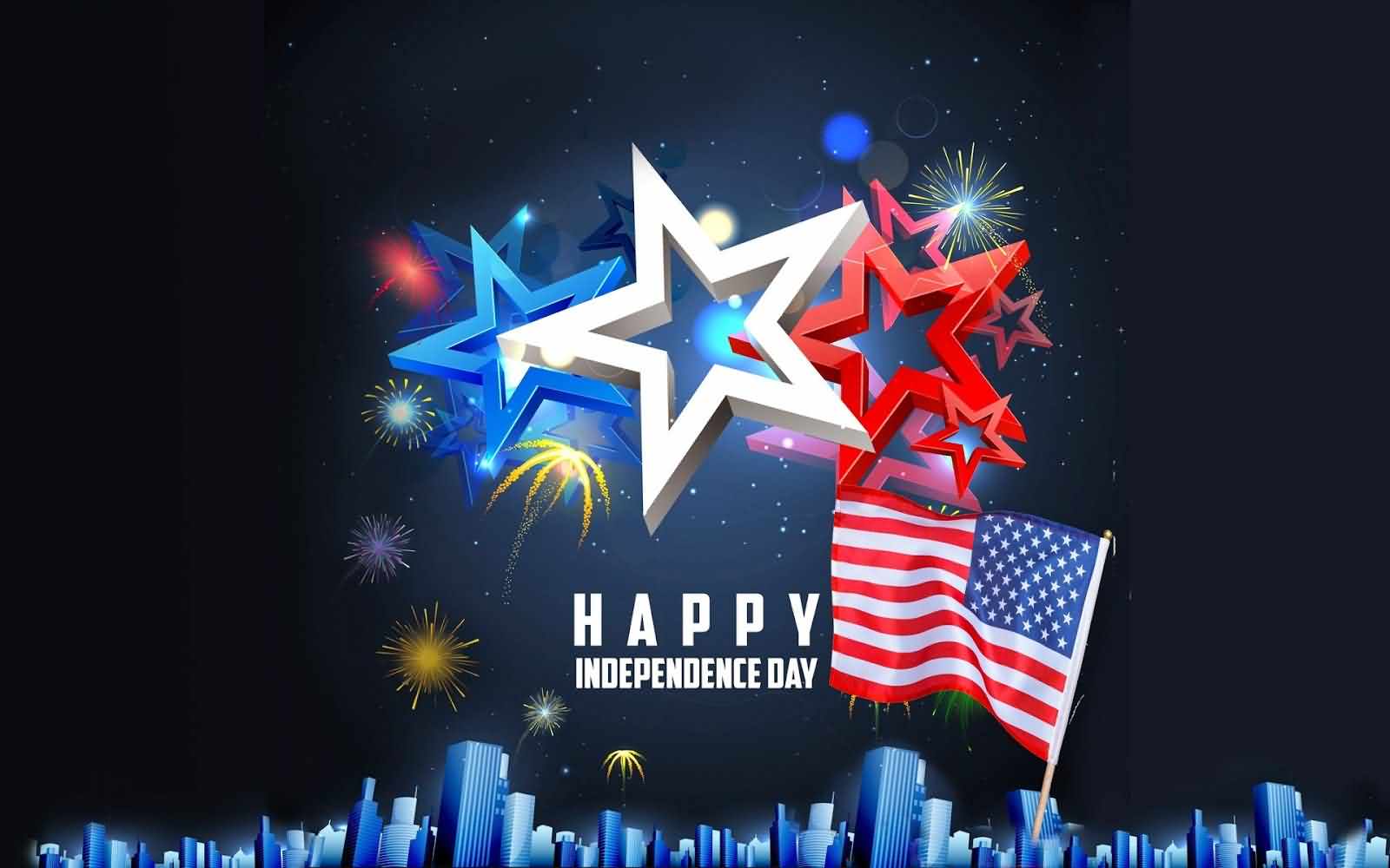 I Love My America Happy Independence Day Wishes Message 4th Of July Greetings Message Image