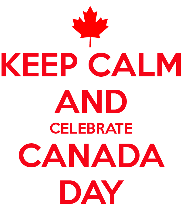 Keep Calm Celebrate Happy Canada Day 1st July Best Wishes Message Image