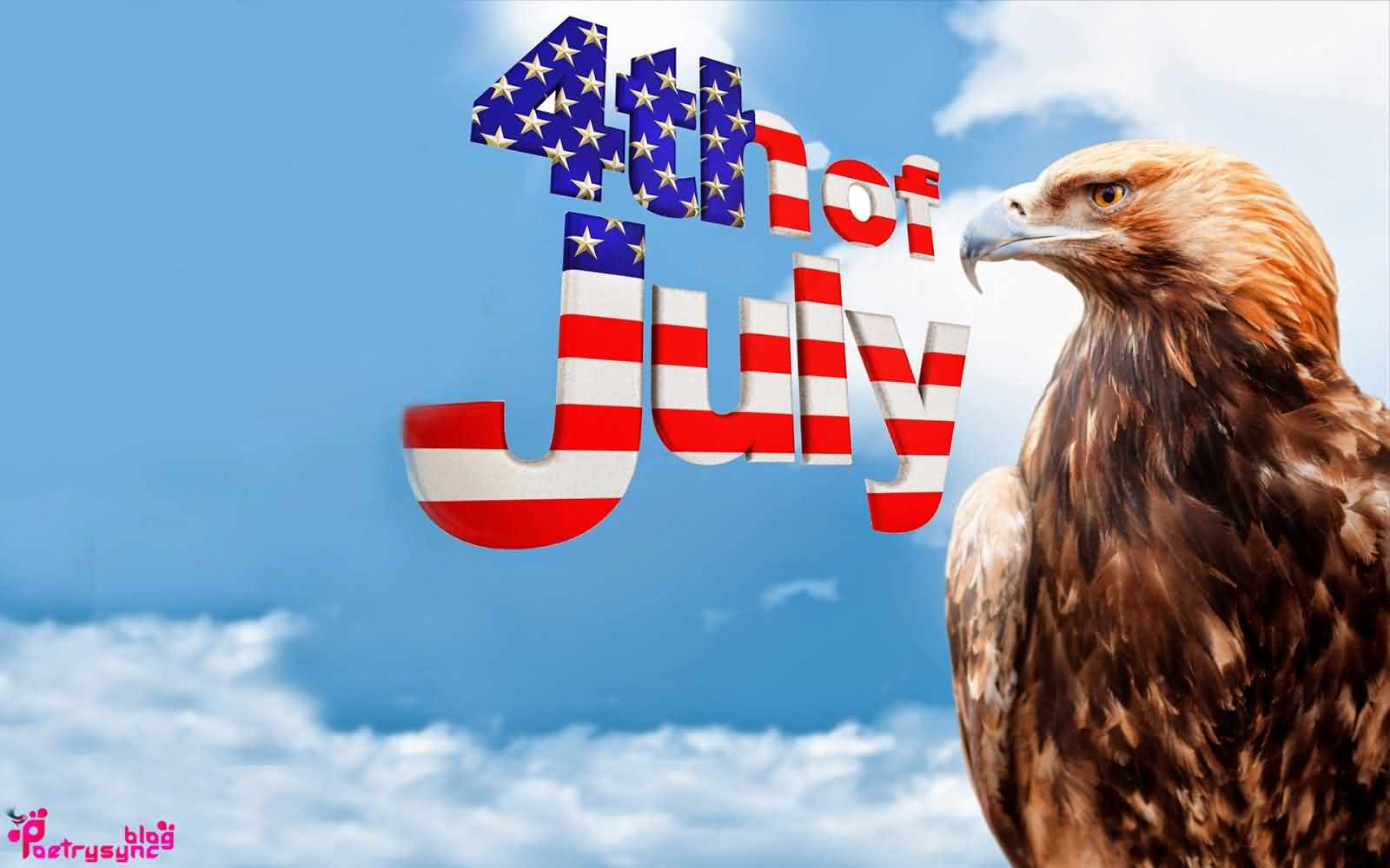 Wonderful 4th July Eagle Wallpaper Happy Independence Day Wishes
