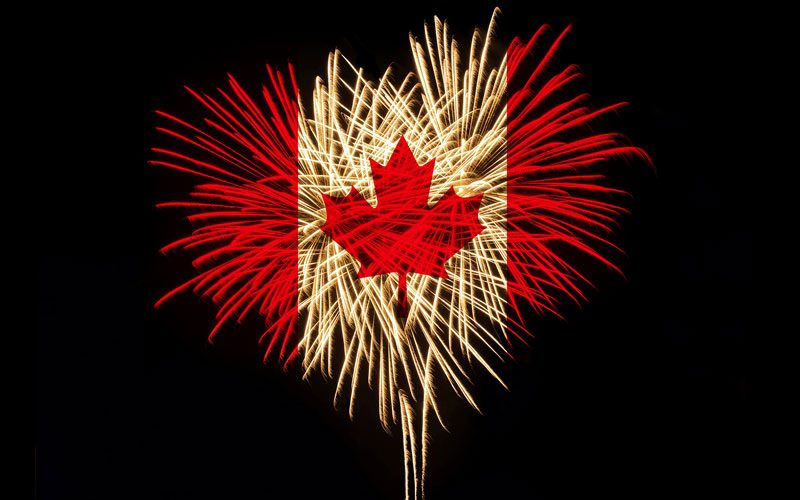 Wonderful Canada Day Greetings Wallpapers